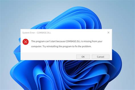 combase dll crash.